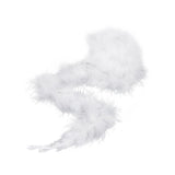 Maxbell 30xMarabou Feather Scarf Diva Night Party Wedding Gift Bouquet Decor White
