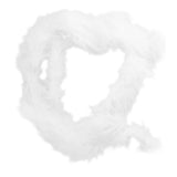Maxbell 30xMarabou Feather Scarf Diva Night Party Wedding Gift Bouquet Decor White