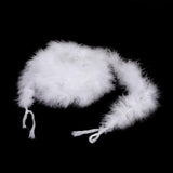 Maxbell 30xMarabou Feather Scarf Diva Night Party Wedding Gift Bouquet Decor White