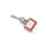 Maxbell 10pcs Single Pole Double Throw SPDT On/On Mini Toggle Switch AC 250V 2A