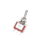 Maxbell 10pcs Single Pole Double Throw SPDT On/On Mini Toggle Switch AC 250V 2A