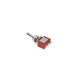 Maxbell 10pcs Single Pole Double Throw SPDT On/On Mini Toggle Switch AC 250V 2A