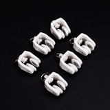 Maxbell 20pcs Plastic Curtain Track Runners Rail Runners with Eyelet