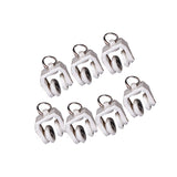 Maxbell 20pcs Plastic Curtain Track Runners Rail Runners with Eyelet