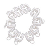 Maxbell 20pcs Plastic Curtain Track Runners Rail Runners with Eyelet