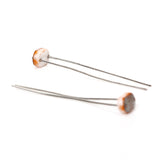 Maxbell 10pcs Light Dependent Resistor LDR Photoresistor GL5528+100 BC547 NPN Transistor
