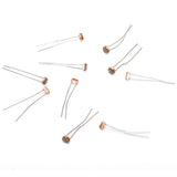 Maxbell 10pcs Light Dependent Resistor LDR Photoresistor GL5528+100 BC547 NPN Transistor