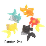 Maxbell 20Pcs Aquarium Fish Tank Artificial Floating Swimming Fish MultI-Color Ornament