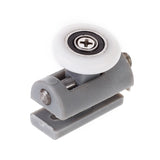 Maxbell 4pc Bath Shower Door Roller Runner Wheel 25mm for 6-8mm Glass Replacement Part