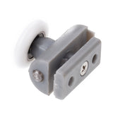 Maxbell 4pc Bath Shower Door Roller Runner Wheel 25mm for 6-8mm Glass Replacement Part
