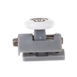 Maxbell 2Pc Single Top/Bottom Bath Shower Door Roller Runner Wheel 25mm for 6-8mm Glass