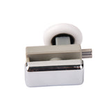 Maxbell 2Pc Single Top/Bottom Bath Shower Door Roller Runner Wheel 25mm for 6-8mm Glass