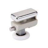 Maxbell 2Pc Single Top/Bottom Bath Shower Door Roller Runner Wheel 25mm for 6-8mm Glass