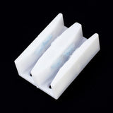 Maxbell 8x1-4/5 inch Wide Sliding Shower Door Bottom Guide