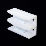 Maxbell 8x1-4/5 inch Wide Sliding Shower Door Bottom Guide