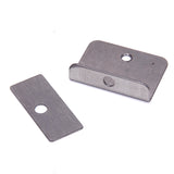 Maxbell 2x Shower Screen Window Hanging Wheel Sliding Door Roller Pulley + Clamp Screws