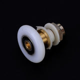 Maxbell 5pcs Bathroom Replacement Shower Door Roller Runner Wheel 27mm Diameter DIY Tool