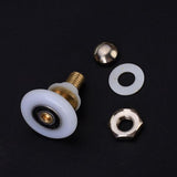 Maxbell 5pcs Bathroom Replacement Shower Door Roller Runner Wheel 27mm Diameter DIY Tool