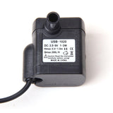 Maxbell Maxbell DC 3.5V -9V 3W USB Submersible Water Pump Aquarium Fountain Pond Pump