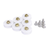 Maxbell 6x6pcs Replacement Shower Door Roller Runner Wheel 22.5mm Diameter