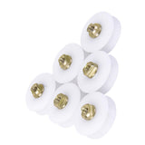 Maxbell 6x6pcs Replacement Shower Door Roller Runner Wheel 22.5mm Diameter