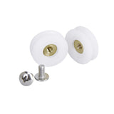 Maxbell 6x6pcs Replacement Shower Door Roller Runner Wheel 22.5mm Diameter
