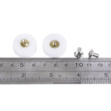 Maxbell 6x6pcs Replacement Shower Door Roller Runner Wheel 22.5mm Diameter