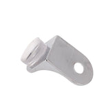 Maxbell 8x10pcs Glass Shelf Right Angle Fixing Clip Bracket with Suction Cup