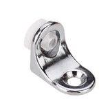 Maxbell 8x10pcs Glass Shelf Right Angle Fixing Clip Bracket with Suction Cup