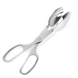 Maxbell Stainless Steel Salad Tongs Serving Spoon Fork