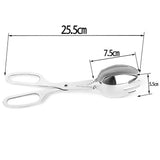 Maxbell Stainless Steel Salad Tongs Serving Spoon Fork