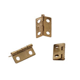 Maxbell 10pcs 19mmx15mm Butterfly Butt Hinge +12pcs 10mmx8mm Doll House Cabinet Hinge