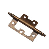 Maxbell 60xAntique Bronze Flush Doorhinge Gate Cupboard Cabinet Hinge with Finial