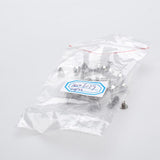 Maxbell 20pcs 7x9 mm Cone Spikes Studs + 10pcs 7x15mm Cone Spikes DIY Leathercraft