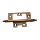Maxbell 10x Antique Bronze Flush Hinge with Finial