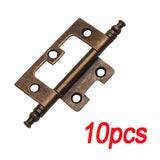Maxbell 10x Antique Bronze Flush Hinge with Finial