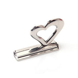 Maxbell Heart Themed Reception Table Place Card Holder Wedding Party Favor