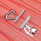 Maxbell Heart Themed Reception Table Place Card Holder Wedding Party Favor