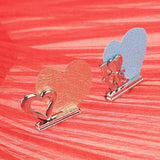 Maxbell Heart Themed Reception Table Place Card Holder Wedding Party Favor