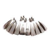 Maxbell 50pcs Dragon Claw Spikes Studs for DIY Craft Leathercraft