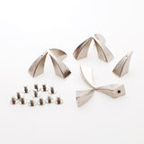 Maxbell 50pcs Dragon Claw Spikes Studs for DIY Craft Leathercraft