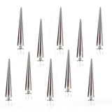 Maxbell 10x Cone Spike Studs Conical Punk Rock Gothic Screw Fixed Studs