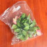 Maxbell 8x 8Ft Artificial Rose Silk Flower Green Leaf Vine Garland Home Wall Party Decor