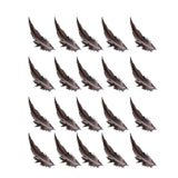 Maxbell 20pcs Natural Pheasant Feathers for Craft Mask Hat