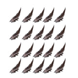 Maxbell 20pcs Natural Pheasant Feathers for Craft Mask Hat