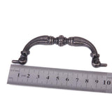 Maxbell 12xBrass Tone Kitchen Cabinet Bar Door Window Drawer Wardrobe Pull Handle 100mm