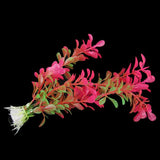 Maxbell 18cm Plastic Aquarium Plants Ornament for Fish Tank - Fuschia+3Pcs Plastic Aquarium Plants Ornament for Fish Tank+3 PCS Simulation Aquatic Plastic Plants Aquarium Ornament Decorations -Purple