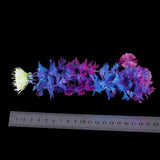 Maxbell 2x Height 20cm Plastic Vivid Plants for Aquarium Fish Tank Ornament Decoration