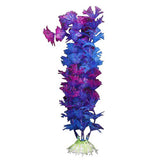 Maxbell 2x Height 20cm Plastic Vivid Plants for Aquarium Fish Tank Ornament Decoration