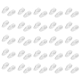 Maxbell 12x25 Pairs S09 Screw in Silicone Eyeglass Sunglass Nose Pads